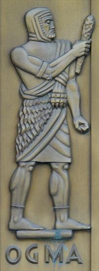 Celtowie - obrazy - Ogma, rzeźbiona figurka z brązu autorstwa Lee Lawrie. Ogma-Lawrie-Highsmith.jpeg.jpeg