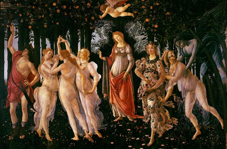 Galleria degli Uffizi. 2 - Sandro Botticelli - La Primavera Spring.jpg