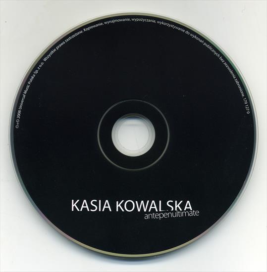 Kasia Kowalska- 2008- Antepenultimate - CD.jpg