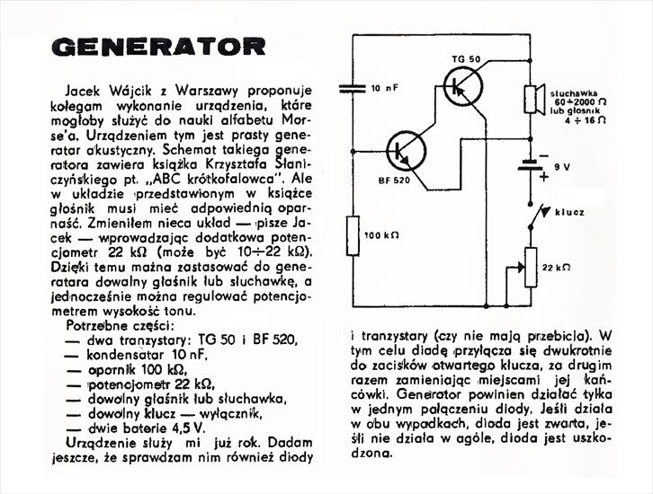 GENERATORKI  CW - Kalejdoskop Tech. 1979.09 str.16.jpg