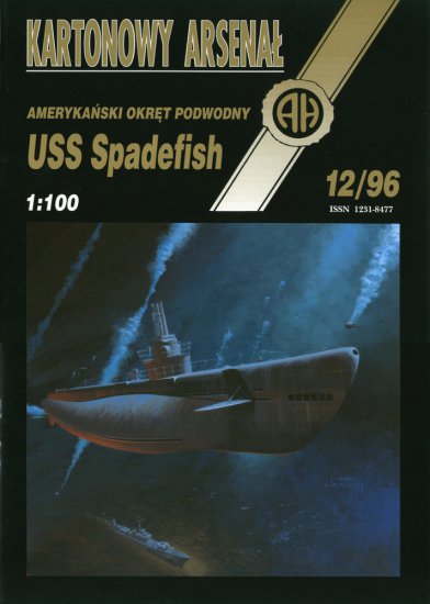 Kartonowy Arsenał - USS Spadefish.jpg
